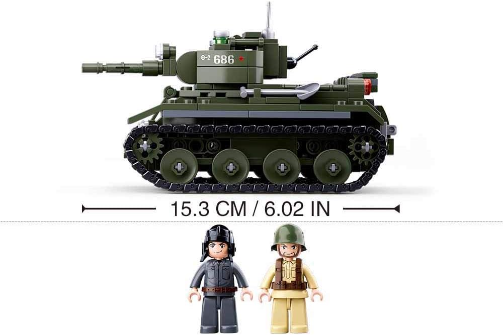 Soviet Heavy Infantry Tank + 2 Soldiers