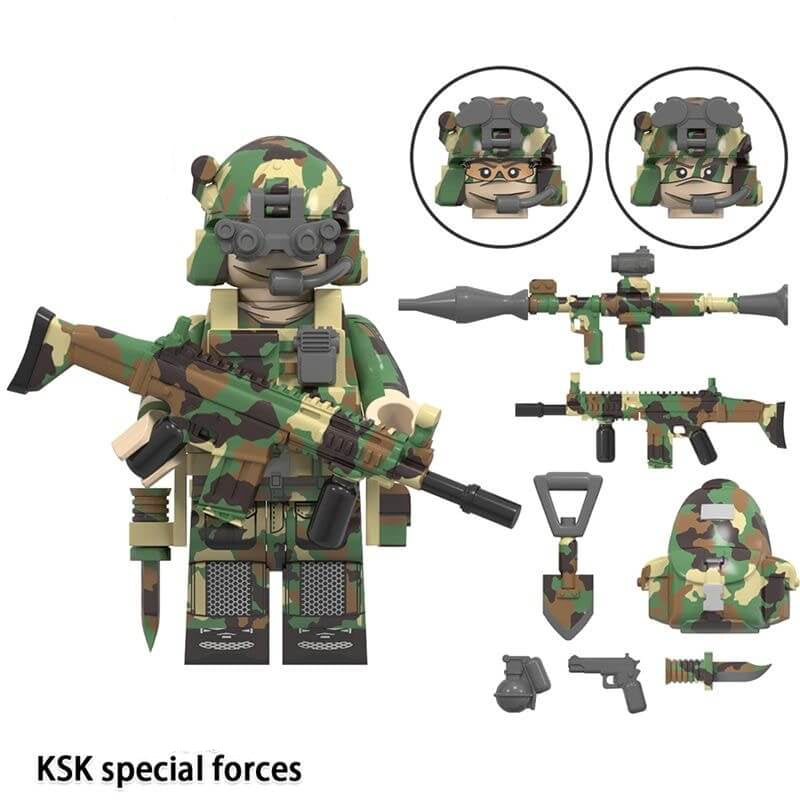 Special Forces Army Commandos Variations Custom Minifigures