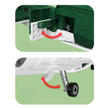 WW2 US Military C-47 Transport Aircraft