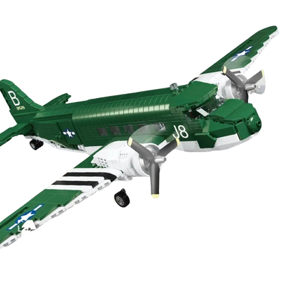 WW2 US Military C-47 Transport Aircraft