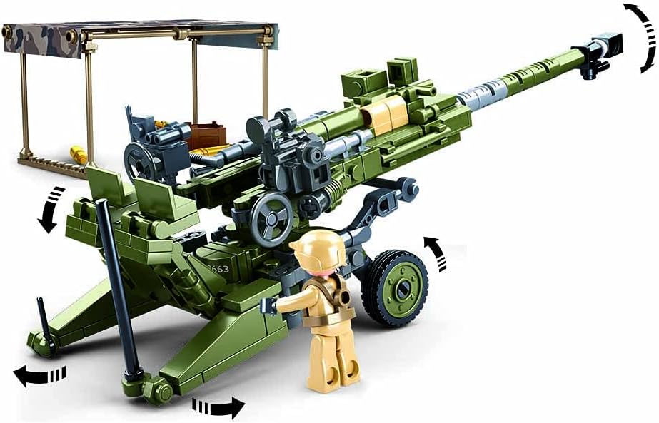 Modern Heavy Field Cannon + 2 Soldiers