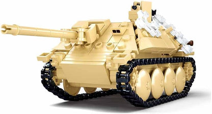 WWII Desert Ambush Tank + 2 Soldiers