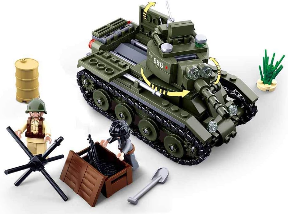 Soviet Heavy Infantry Tank + 2 Soldiers