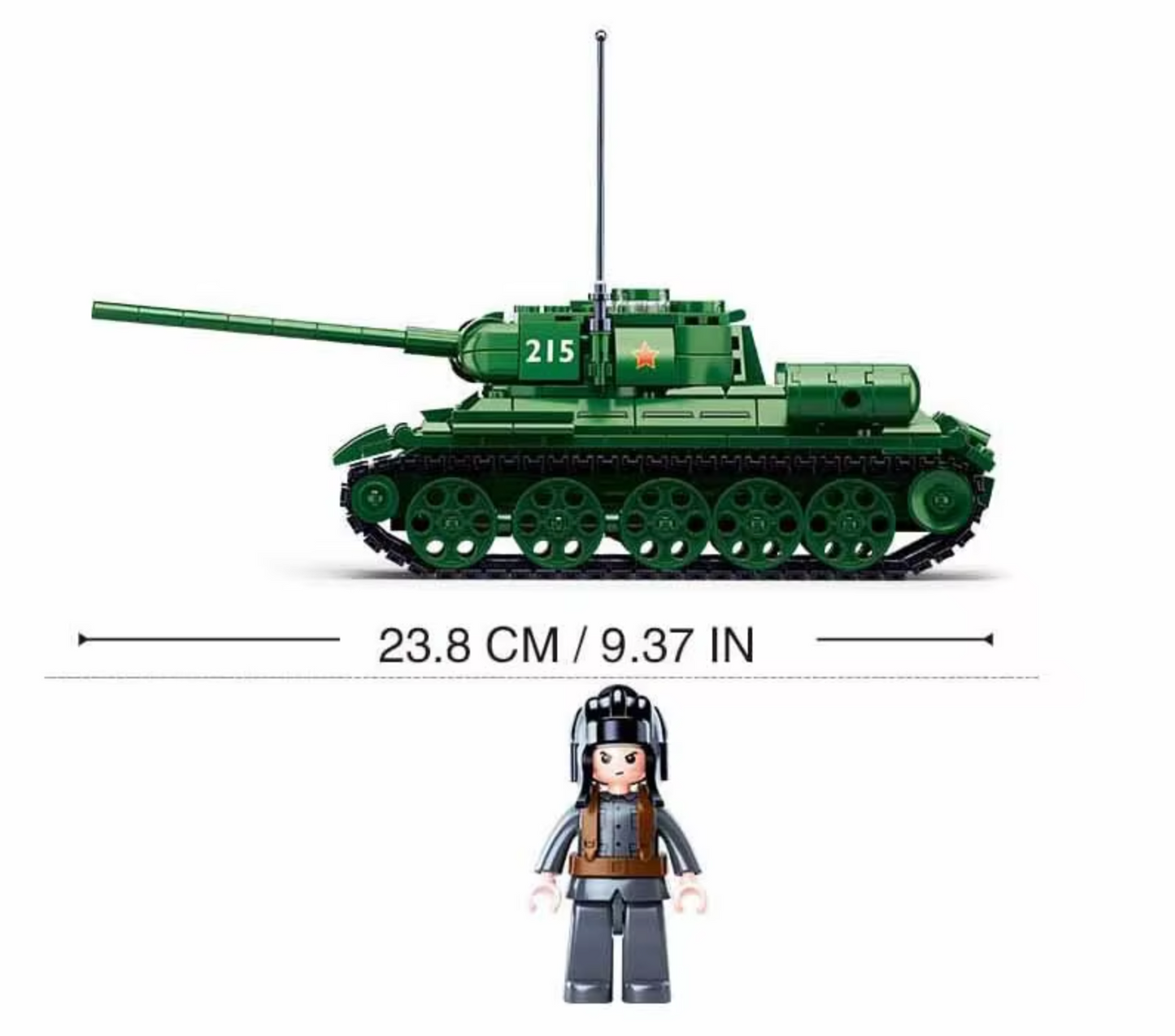 WWII Soviet T-34/85 Tank