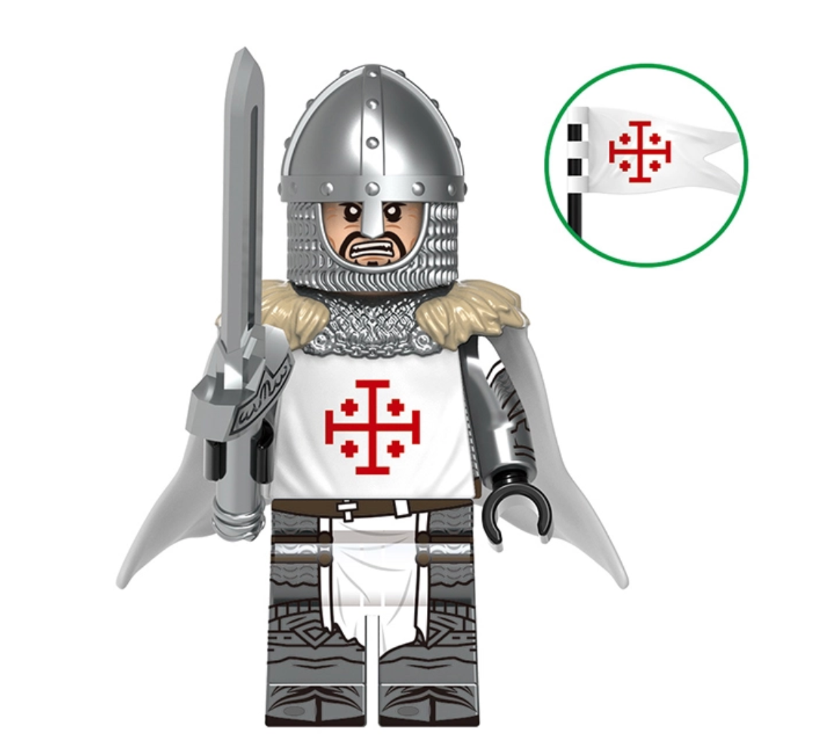 Knight & Warhorse Crusader Set