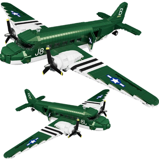WW2 US Military C-47 Transport Aircraft
