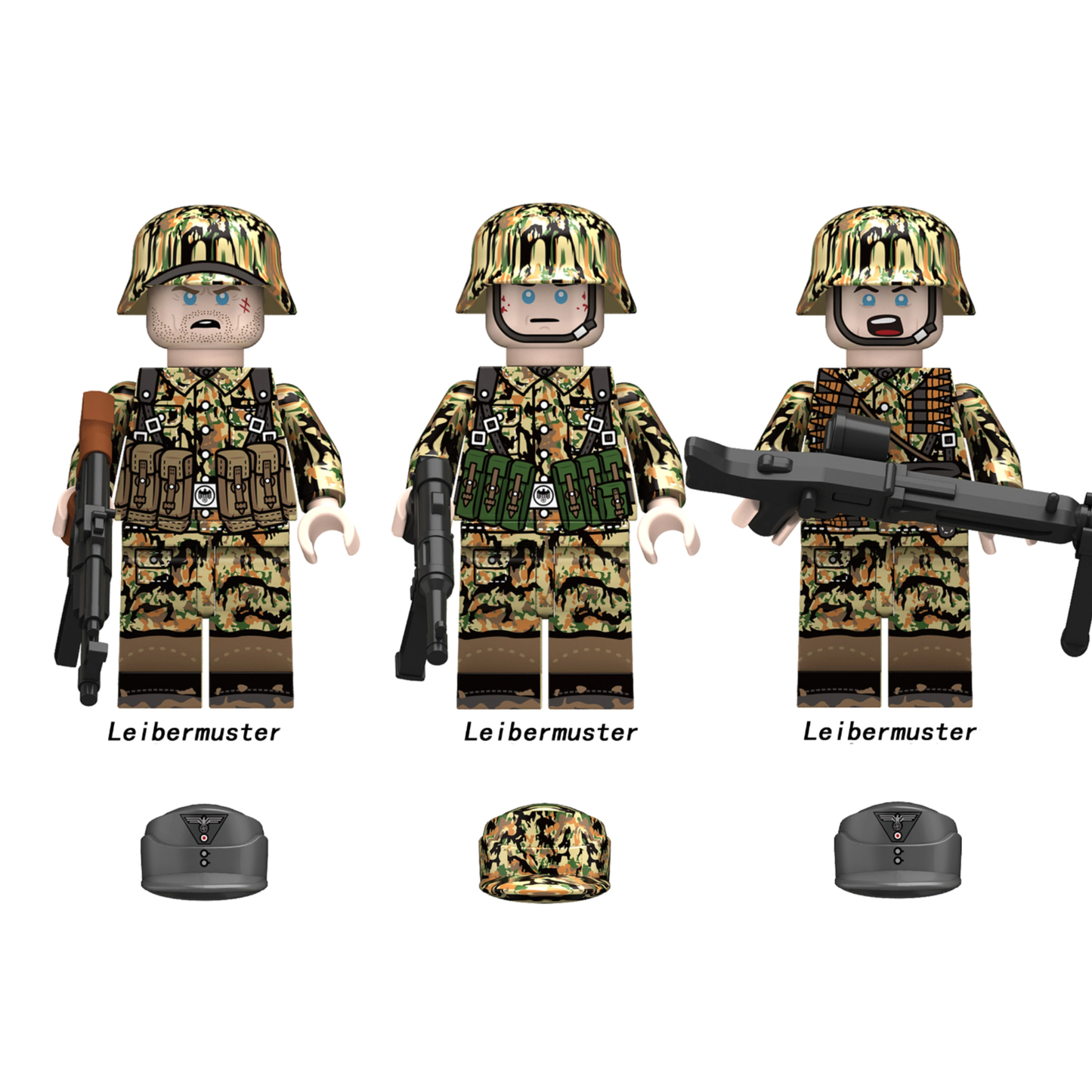 Leibermuster Soldier Mini figures