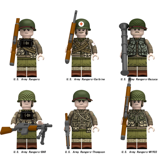 U.S. Army Ranger Mini figures