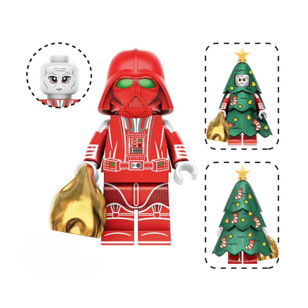 Christmas mini character set of 8