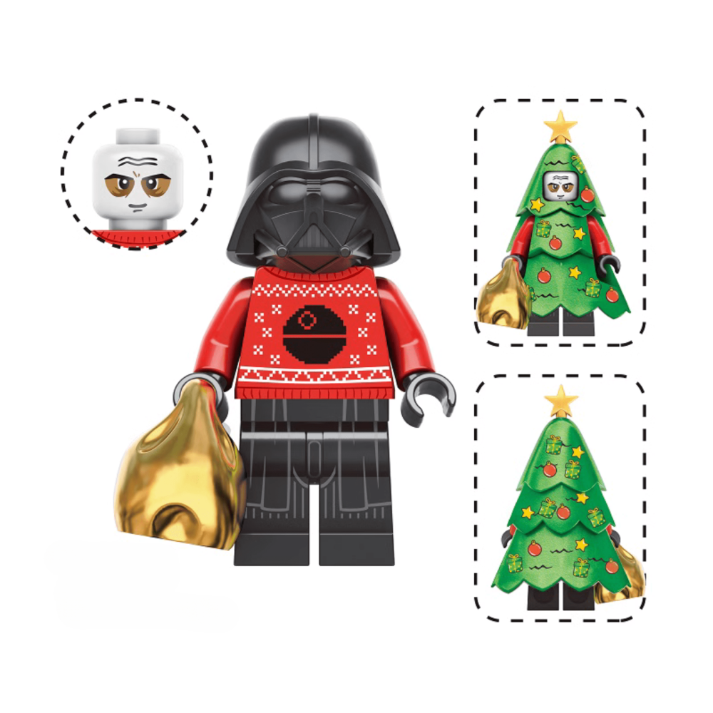 Christmas mini character set of 8