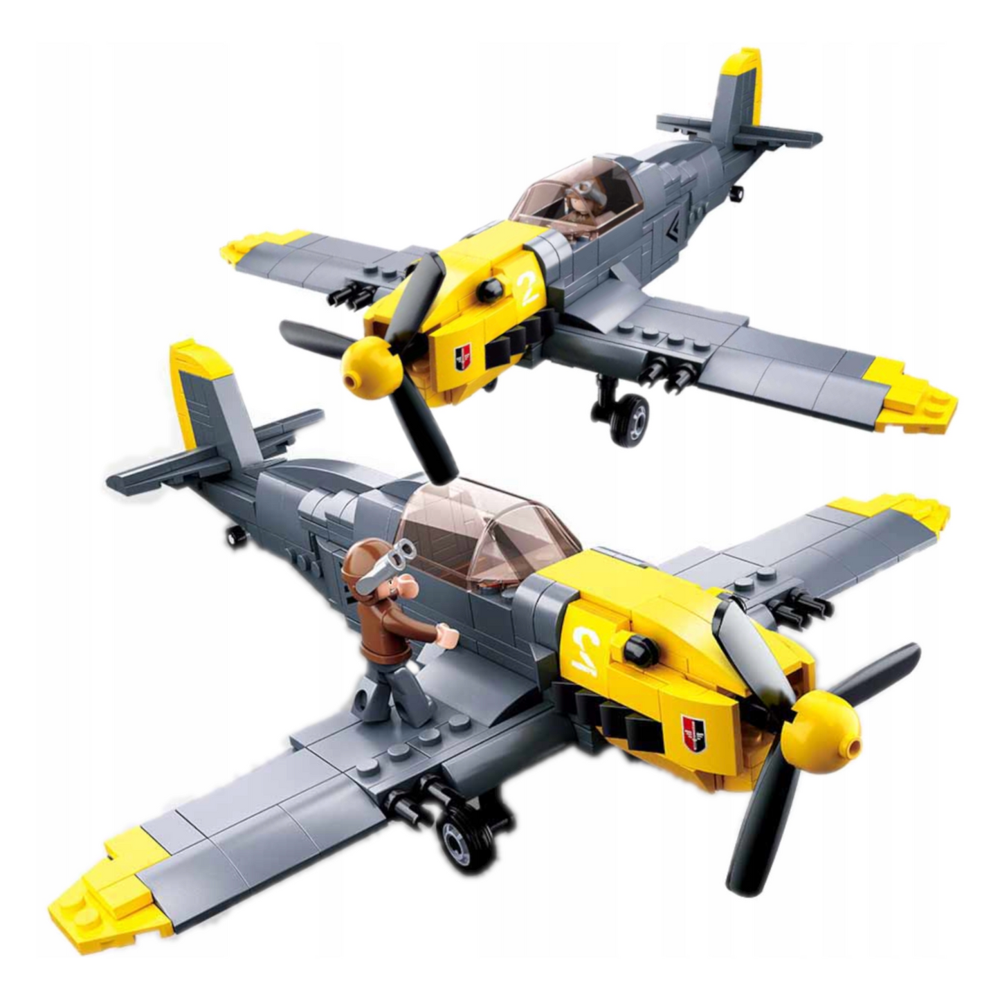 WWII German Fighter Plane – 289pcs + Pilot