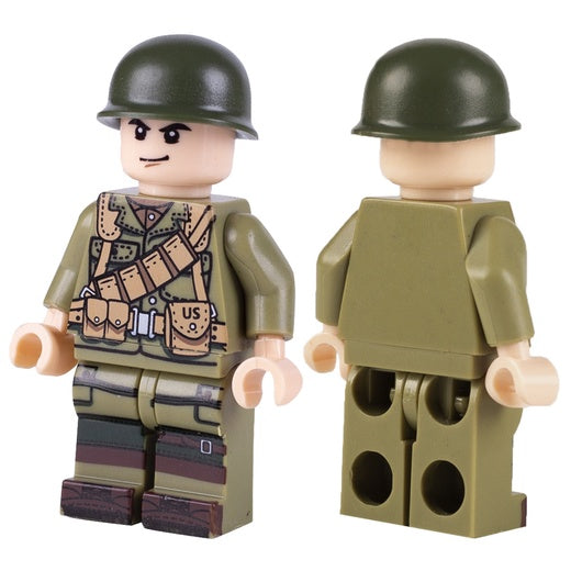 WWII U.S. Army Soldiers – 24 Soldiers + Baseplate